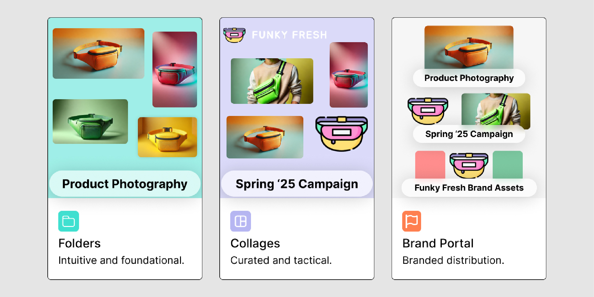 Folders, Collages, Portals — What's the Difference?