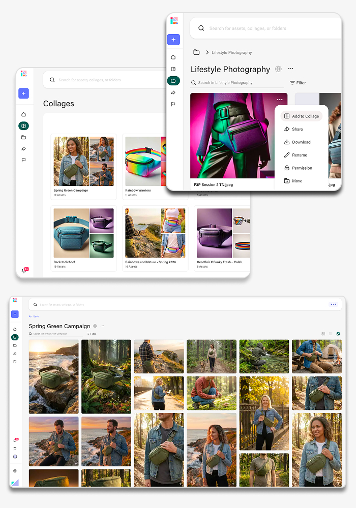 Collages feature overview